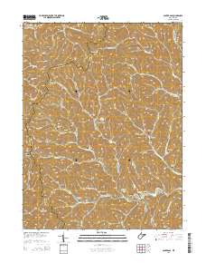 Glover Gap 2014 topographic map thumbnail