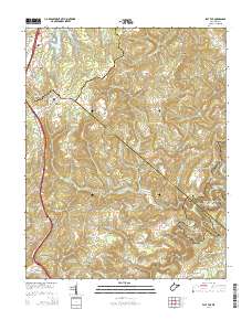 Flat Top 2014 topographic map thumbnail
