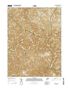Gladesville 2014 topographic map thumbnail