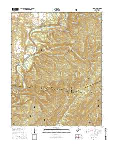 Denmar 2014 topographic map thumbnail
