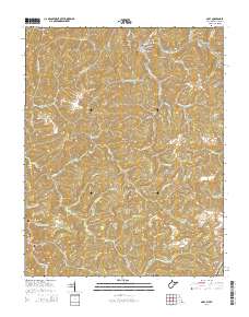 Gary 2014 topographic map thumbnail