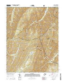 Glace 2014 topographic map thumbnail