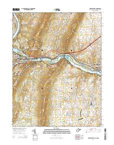 Harpers Ferry 2014 topographic map thumbnail