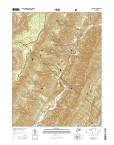 Hopeville 2014 topographic map thumbnail