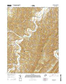 Headsville 2014 topographic map thumbnail