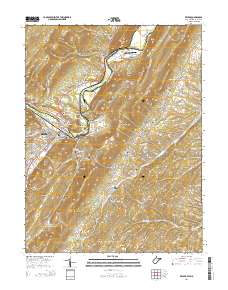 Keyser 2014 topographic map thumbnail