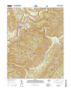Marlinton 2014 topographic map thumbnail