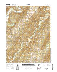 Levels 2014 topographic map thumbnail