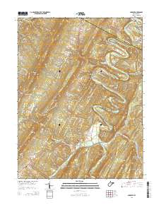 Largent 2014 topographic map thumbnail