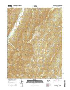 Lost River State Park 2014 topographic map thumbnail