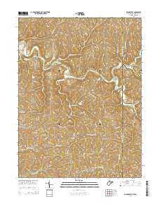 Majorsville 2014 topographic map thumbnail