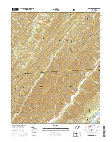 Lake Sherwood 2014 topographic map thumbnail