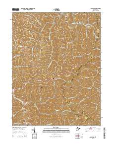 Millstone 2014 topographic map thumbnail