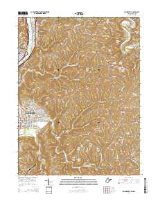 Moundsville 2014 topographic map thumbnail