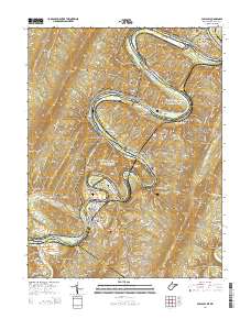 Paw Paw 2014 topographic map thumbnail
