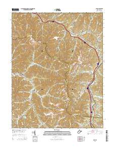 Pax 2014 topographic map thumbnail