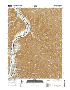 New Martinsville 2014 topographic map thumbnail