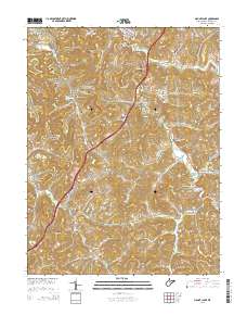 Mount Clare 2014 topographic map thumbnail