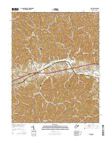 Milton 2014 topographic map thumbnail