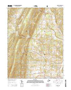 Maysville 2014 topographic map thumbnail