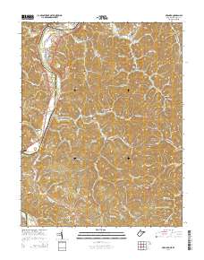 Prichard 2014 topographic map thumbnail