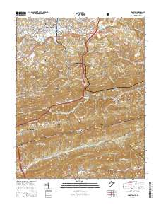 Princeton 2014 topographic map thumbnail