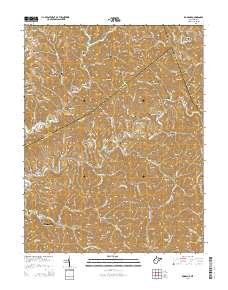 Romance 2014 topographic map thumbnail