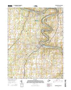 Shepherdstown 2014 topographic map thumbnail