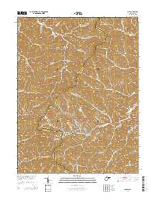 Salem 2014 topographic map thumbnail
