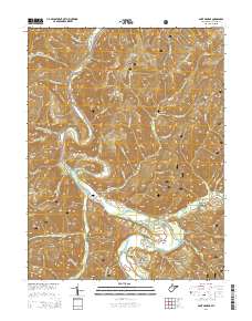 Saint George 2014 topographic map thumbnail