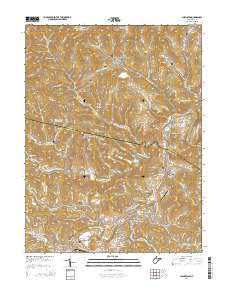 Shinnston 2014 topographic map thumbnail