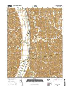 Robertsburg 2014 topographic map thumbnail