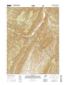 Snowy Mountain 2014 topographic map thumbnail