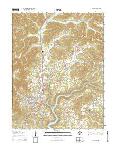 Summersville 2014 topographic map thumbnail