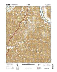 Valley Mills 2014 topographic map thumbnail