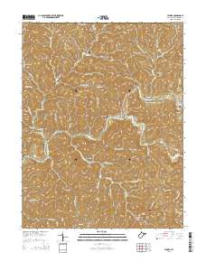Tanner 2014 topographic map thumbnail