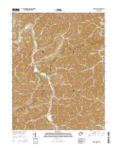 West Hamlin 2014 topographic map thumbnail