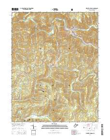 Webster Springs 2014 topographic map thumbnail
