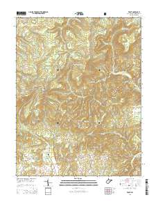 Trout 2014 topographic map thumbnail