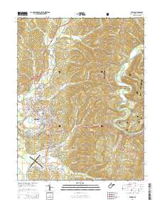 Elkins 2014 topographic map thumbnail