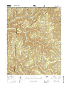 Webster Springs SE 2014 topographic map thumbnail