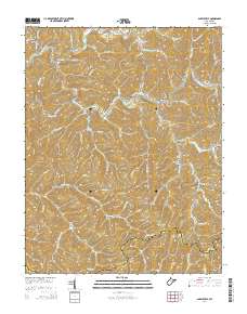 Baileysville 2014 topographic map thumbnail