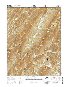 Wolf Gap 2014 topographic map thumbnail