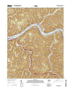 Cedar Grove 2014 topographic map thumbnail