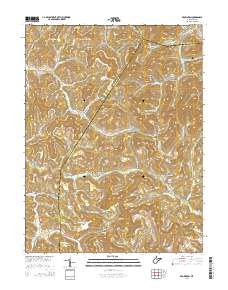 Brownton 2014 topographic map thumbnail