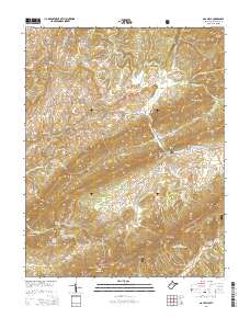 Gap Mills 2014 topographic map thumbnail