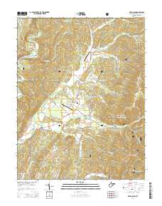 Green Bank 2014 topographic map thumbnail