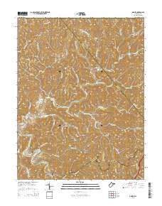 Gilmer 2014 topographic map thumbnail