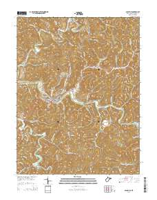 Glenville 2014 topographic map thumbnail