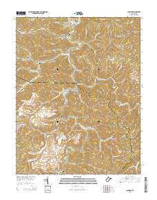 Clothier 2014 topographic map thumbnail